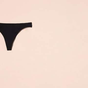 Amazon Essentials Women’s Cotton Thong Underwear Pack of 6