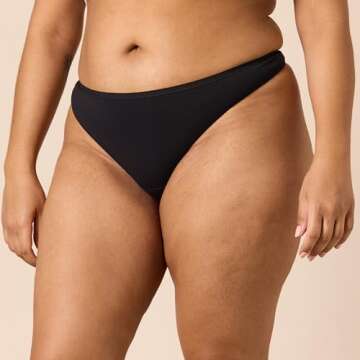 Amazon Essentials Women’s Cotton Thong Underwear Pack of 6