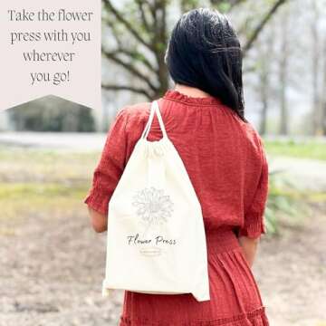 Mandylan Flower Press Kit - DIY Flower Drying Kit