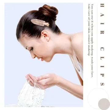Cptots No Crease Hair Clips - 12 Stylish Clips for Women