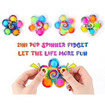 GOHEYI Fidget Toys 4 Pack for Stress Relief and Focus