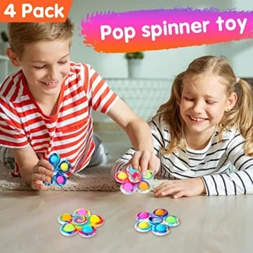 GOHEYI Fidget Toys 4 Pack for Stress Relief and Focus