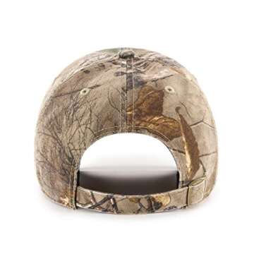OTS NFL New England Patriots Men's Challenger Adjustable Hat, Realtree, One Size