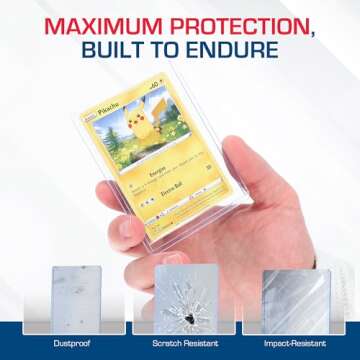 BCW Topload Card Holders - 100 Pack for All Collectors