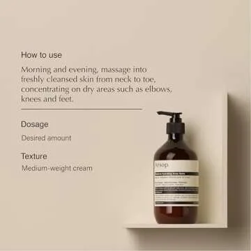 Aesop Resolute Hydrating Body Balm - Nourish and Hydrate Your Skin with Spicy Aroma | 16.7 oz