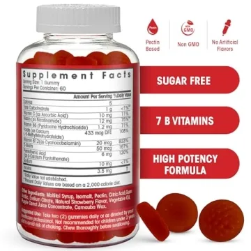 Sugar Free Vitamin B Complex Gummies for Everyone