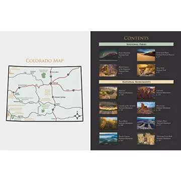 Colorado's National Parks & Monuments - 2nd Edition (13" x 10" Hardcover Coffe Table Book Featuring Mesa Verde, Rocky Mountain N.P., Great Sand Dunes, Black Canyon, and more)