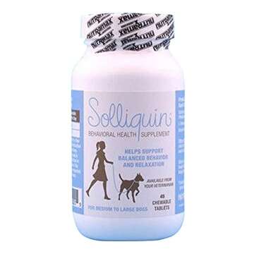 Solliquin Chewable Tablets - Effective Calmness for Dogs