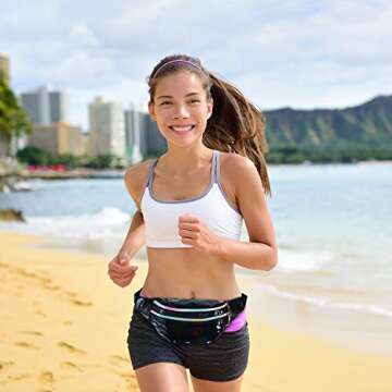 Holographic Fanny Pack - Colorful & Adjustable Waist Bag