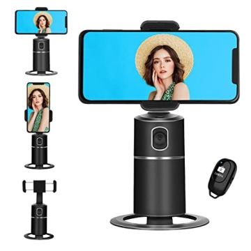 Auto Face Tracking Tripod Holder with Remote Control
