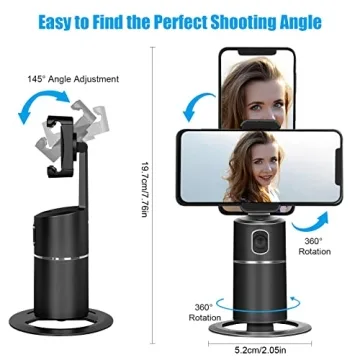 Auto Face Tracking Tripod Holder with Remote Control