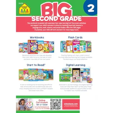 Engaging Second Grade Workbook for Ages 7-8