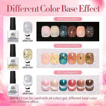 Born Pretty Gel Nail Polish Set Fall Colors Gel Nail Polish 10ML