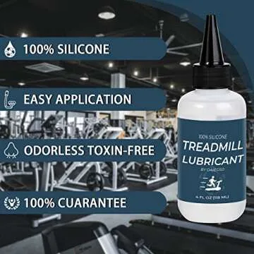 100% Silicone Treadmill Lubricant for All Brands - 4 Ounces