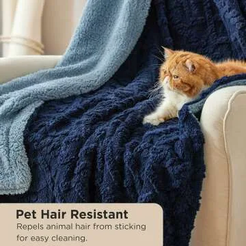 Soft Cozy Bedsure Sherpa Blanket - Twin Size Fleece