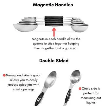 Stylish Stainless Steel Measuring Spoon Set - Internet's Best Kutain