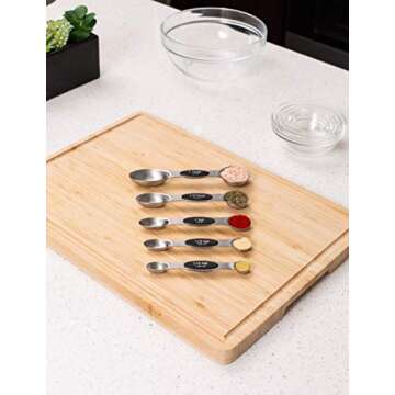 Stylish Stainless Steel Measuring Spoon Set - Internet's Best Kutain