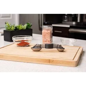 Stylish Stainless Steel Measuring Spoon Set - Internet's Best Kutain