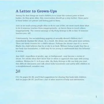 My Body Belongs to Me: A Book About Body Safety