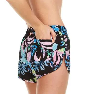 Hurley 3" Stylish Swim Board Shorts for Women