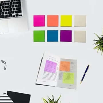 iKyce Transparent Sticky Notes - 400 Sheets for Note Taking