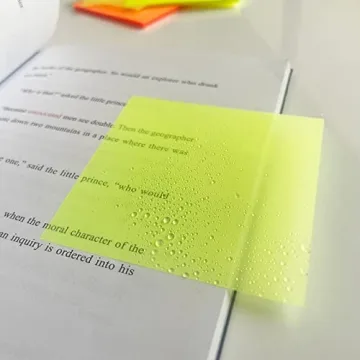 iKyce Transparent Sticky Notes - 400 Sheets for Note Taking