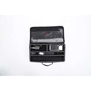 Falcon Eyes RX-24TDX 150W Roll-Flex Photo Light 3000K-5600K Bi-Color LED Photo Light with Honeycomb Grid Softbox Flexible Continuous Output Lighting for Shooting (RX-24TDX+RX-24TDXSBHC)