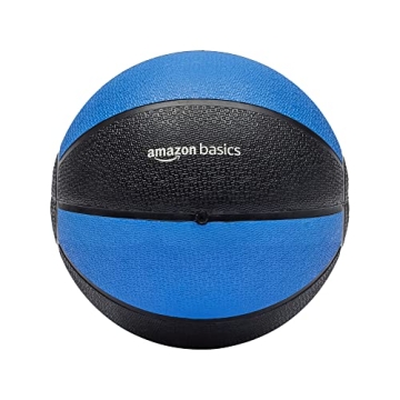 Amazon Basics 10-Pound Weighted Medicine Ball for Workouts