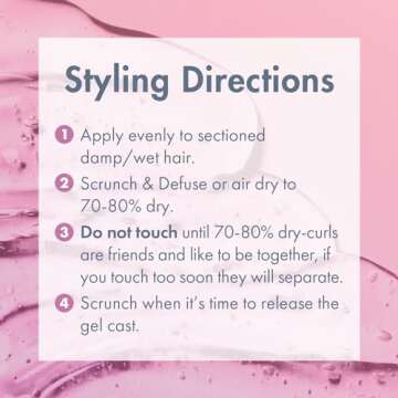 MopTop Curl Enhancer Gel – Curl Defining Gel to Enhance Curly and Coily Hair, Lightweight and Anti Frizz Hair Curl Gel with Aloe, Sea Botanicals & Honey (Citrus Medley, 8oz)