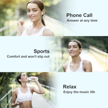 JYCHEYI USB C Headphones Wired for iPhone 16/15 Series, for iPad Pro Air 5/4/Mini 6/iPad 10th, Type C Earbuds for MacBook Pro/air, Control Microphone, Volume, Music