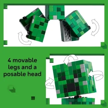 LEGO Minecraft Creeper Building Toy for Kids Ages 10+