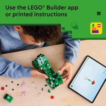 LEGO Minecraft Creeper Building Toy for Kids Ages 10+