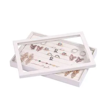 Stylish Coward Velvet Jewelry Organizer for Neat Storage