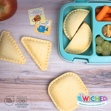 Sandwich Cutter and Sealer - Fun Crustless Maker for Kids