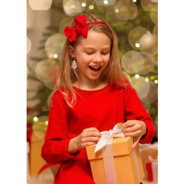 Christmas Tree Cake Earrings for Festive Holiday Cheer