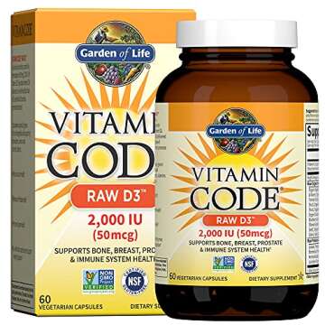 Garden of Life Vitamin B Complex & D3 Bundle