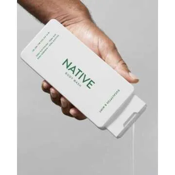 Native Body Wash Twin Pack - 1 Coconut & Vanilla and 1 Eucalyptus & Mint | Sulfate Free, Paraben Free, Dye Free, with Naturally Derived Clean Ingredients, 18 fl oz (532 mL) Each