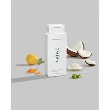 Native Body Wash Twin Pack - 1 Coconut & Vanilla and 1 Eucalyptus & Mint | Sulfate Free, Paraben Free, Dye Free, with Naturally Derived Clean Ingredients, 18 fl oz (532 mL) Each