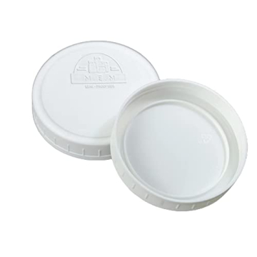 Wide Mouth Mason Jars 32 oz - 2 Pack - Durable Food Storage