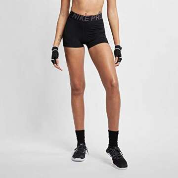 Nike Women's Pro 3" Training Shorts | Comfort & Style | Black