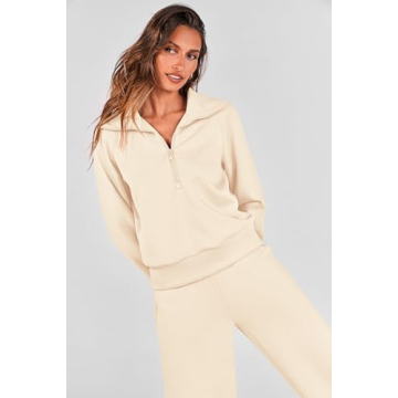 PRETTYGARDEN Women's Cozy Two Piece Tracksuit Set