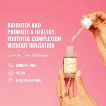Good Molecules Daily Brightening Serum - Hydrating Facial Serum with Beta Arbutin and Hyaluronic Aci...