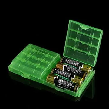 Zerone Colorful AA/AAA Battery Storage Holder Box