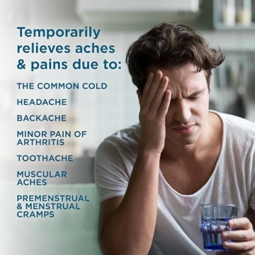 Amazon Basic Care Ibuprofen 200 mg Pain Reliever 500 Tablets