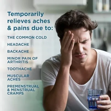 Amazon Basic Care Ibuprofen 200 mg Pain Reliever 500 Tablets