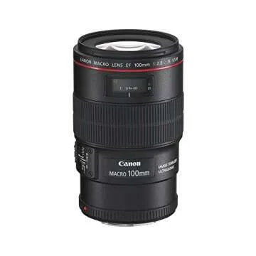 Canon EF 100mm f/2.8L IS USM Macro Lens for Canon Digital SLR Cameras - International Version (No Warranty)