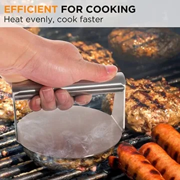 JENNY FRIDA Burger Press Non-Stick 5.5 Inch Smasher