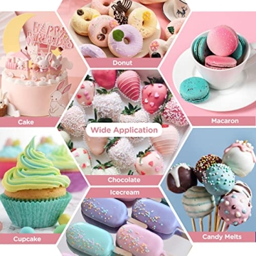 Vibrant Oil Based Food Coloring for Chocolate Baking