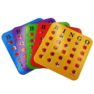 Yuanhe Deluxe Bingo Game Set with 6 Inch Metal Cage