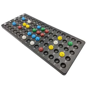Yuanhe Deluxe Bingo Game Set with 6 Inch Metal Cage
